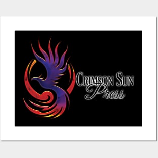 Crimson Sun Press Logo Shirt Posters and Art